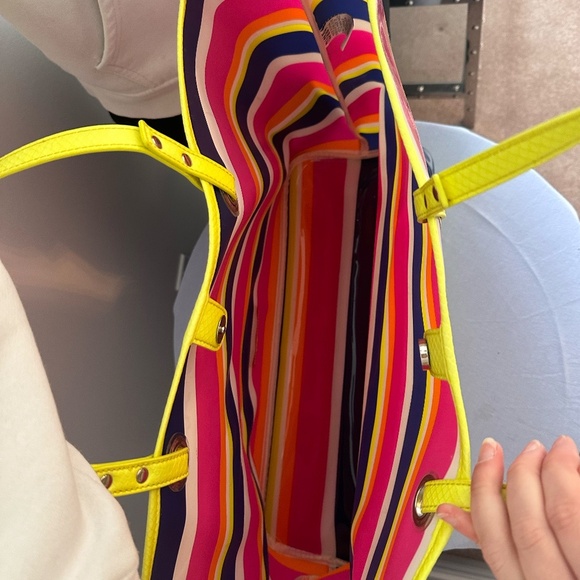 Nine West PVC Rainbow Tote - Picture 5 of 5